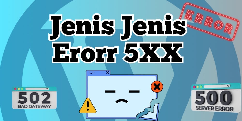 jenis-jenis error 5xx