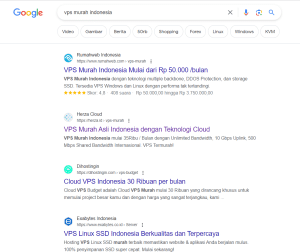 Contoh Search Intent Transaksional