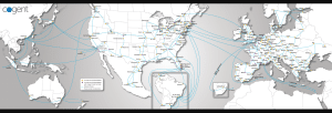 Cogent Tier 1 Network Map